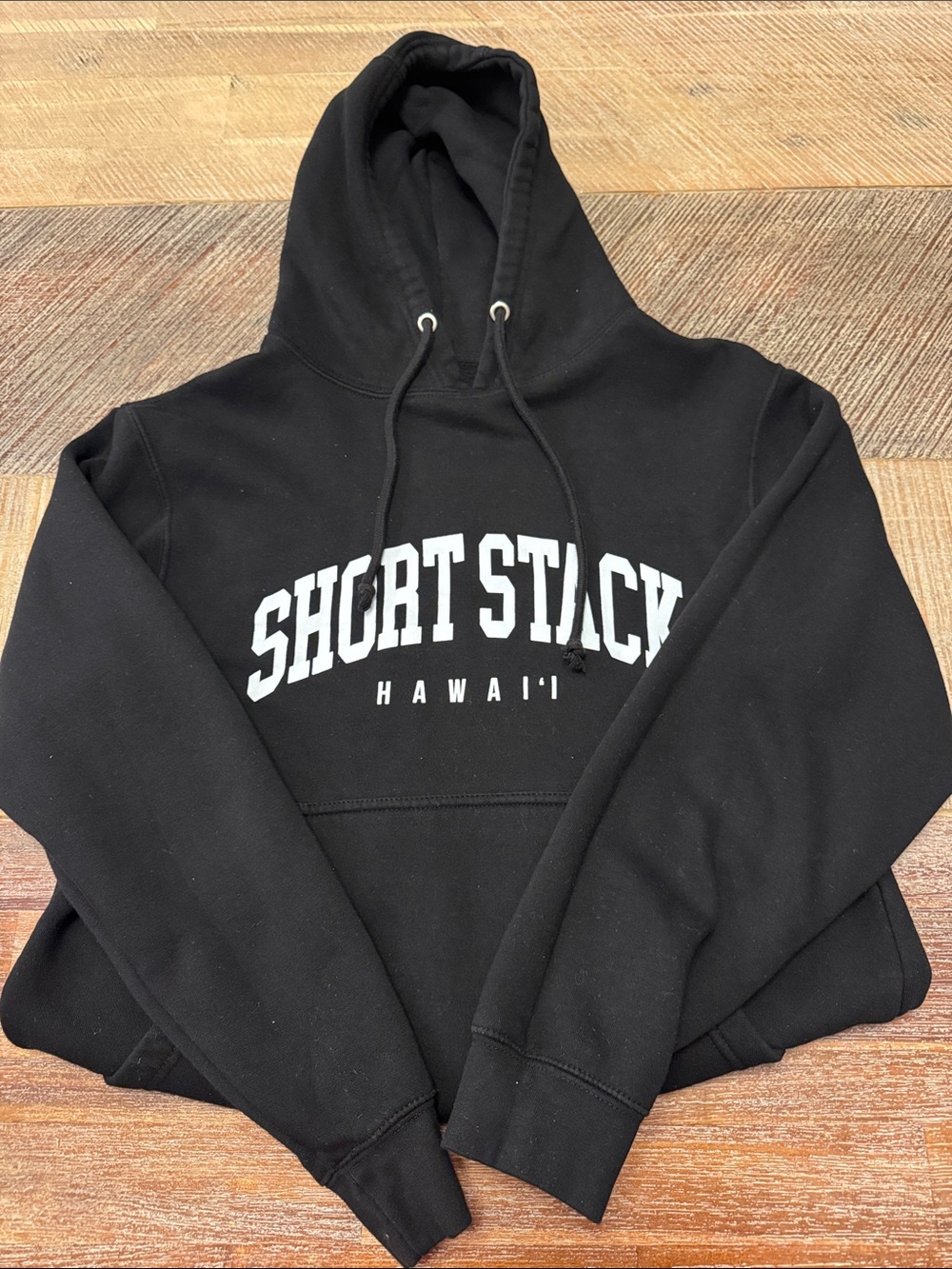 Shortstack Hawai'i Black Pullover Hoodie
